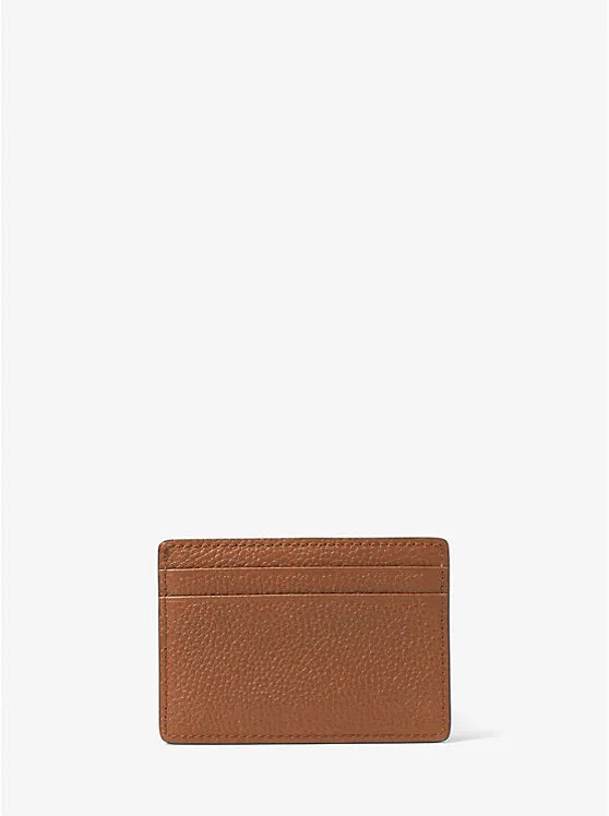 Pebbled Leather Card Case