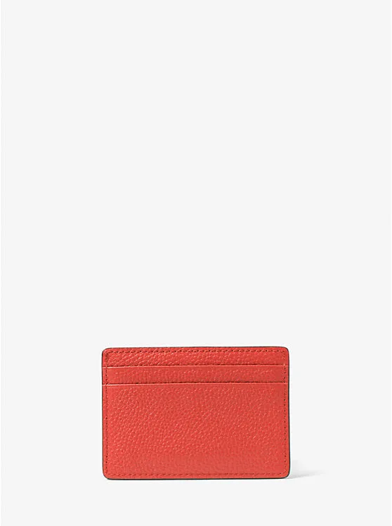 Pebbled Leather Card Case