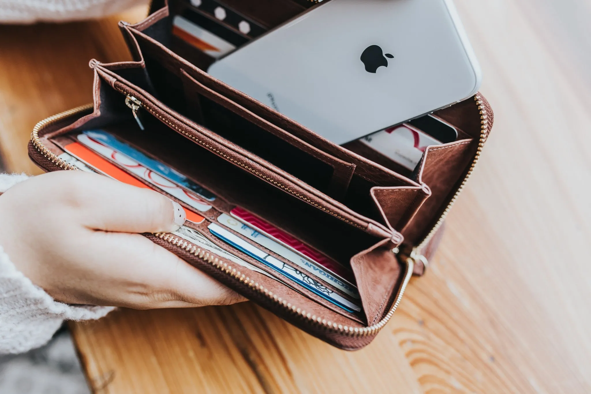 Phone Wallet - Black