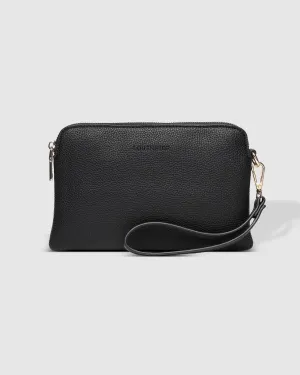 Poppy Clutch Bag - Black