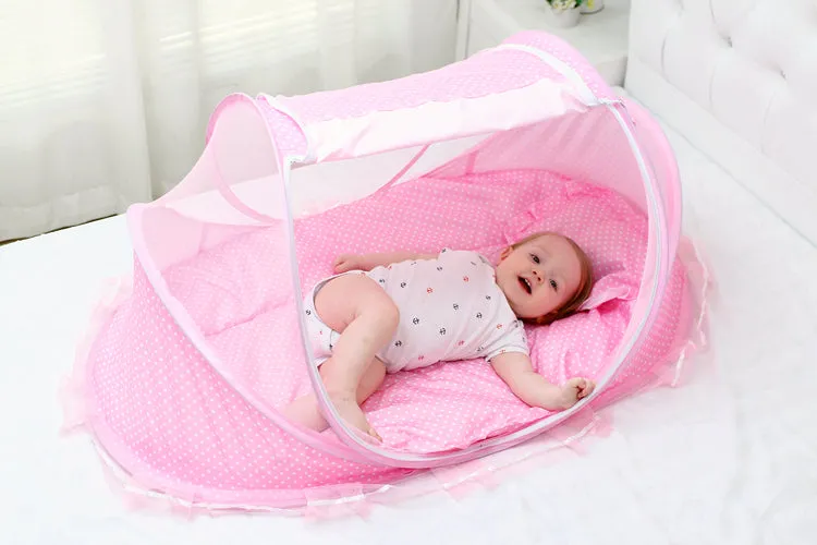 Portable Foldable Baby Crib