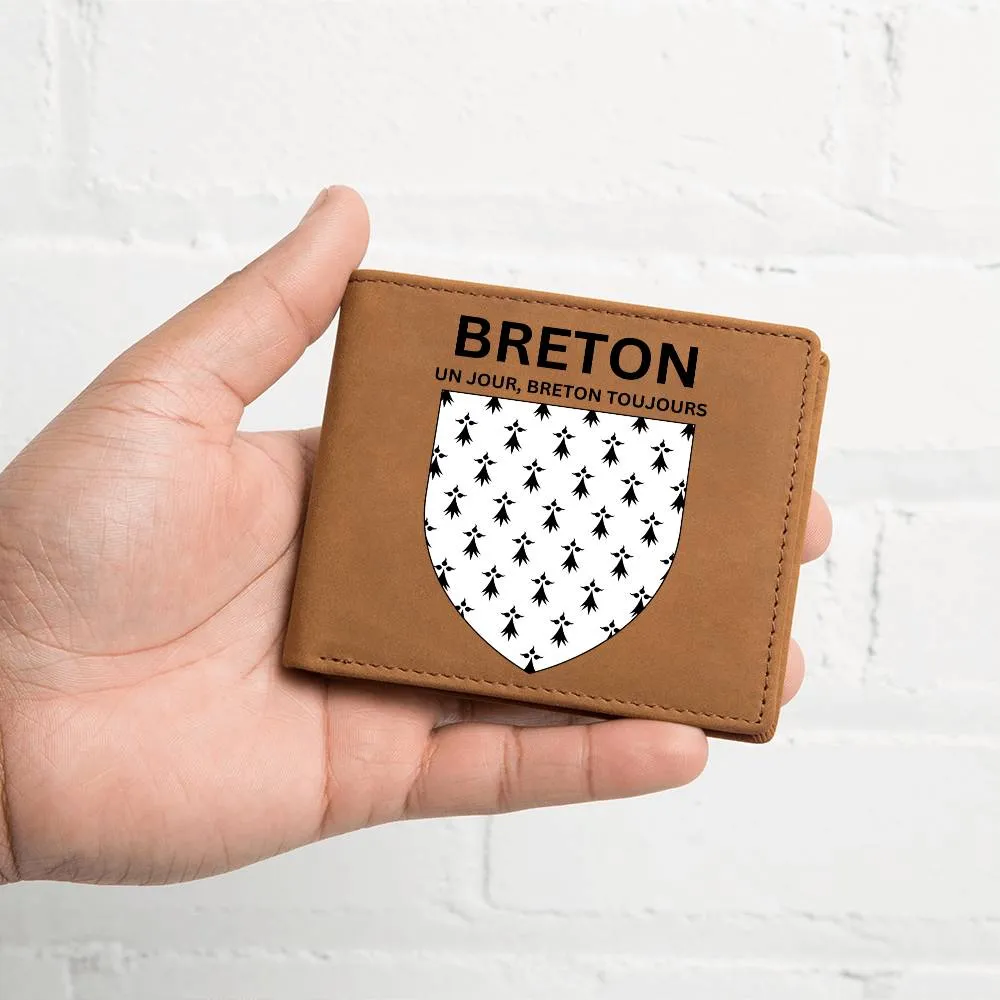 Porte-feuille cadeau BRETON - Breton un jour, Breton toujours