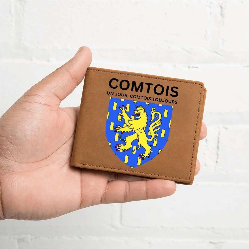 Porte-feuilles cadeau franc-comtois - Comtois un jour, Comtois toujours