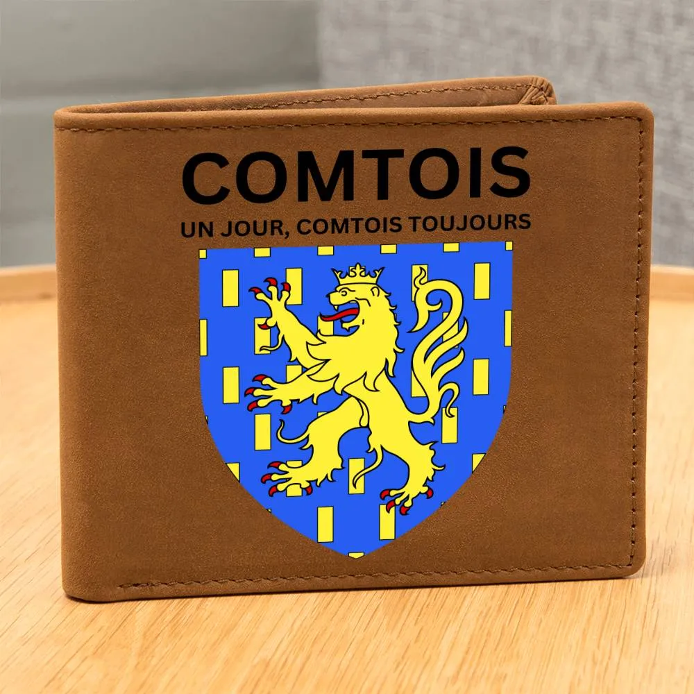 Porte-feuilles cadeau franc-comtois - Comtois un jour, Comtois toujours