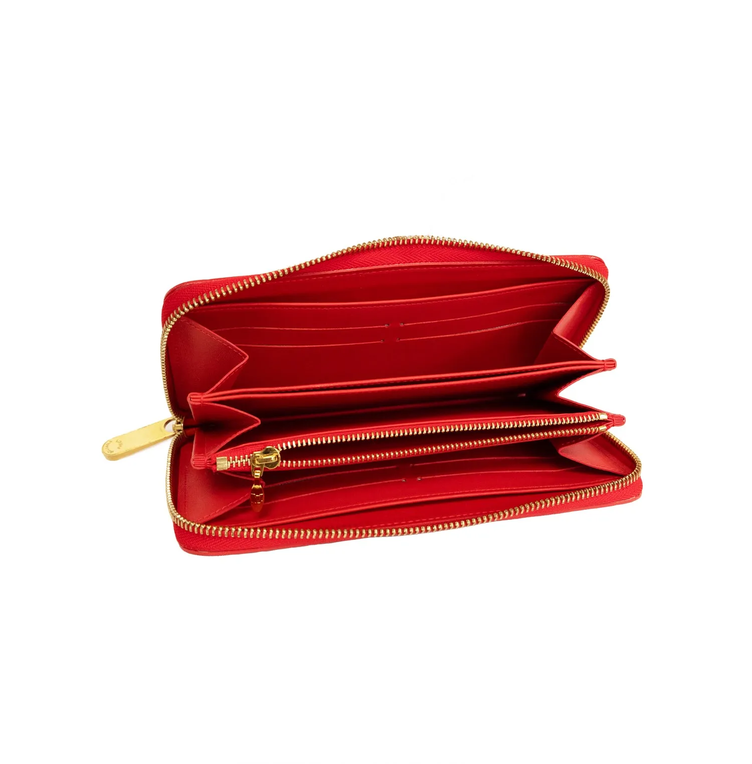 Pre-Owned Louis Vuitton Monogram Vernis Zippy Wallet