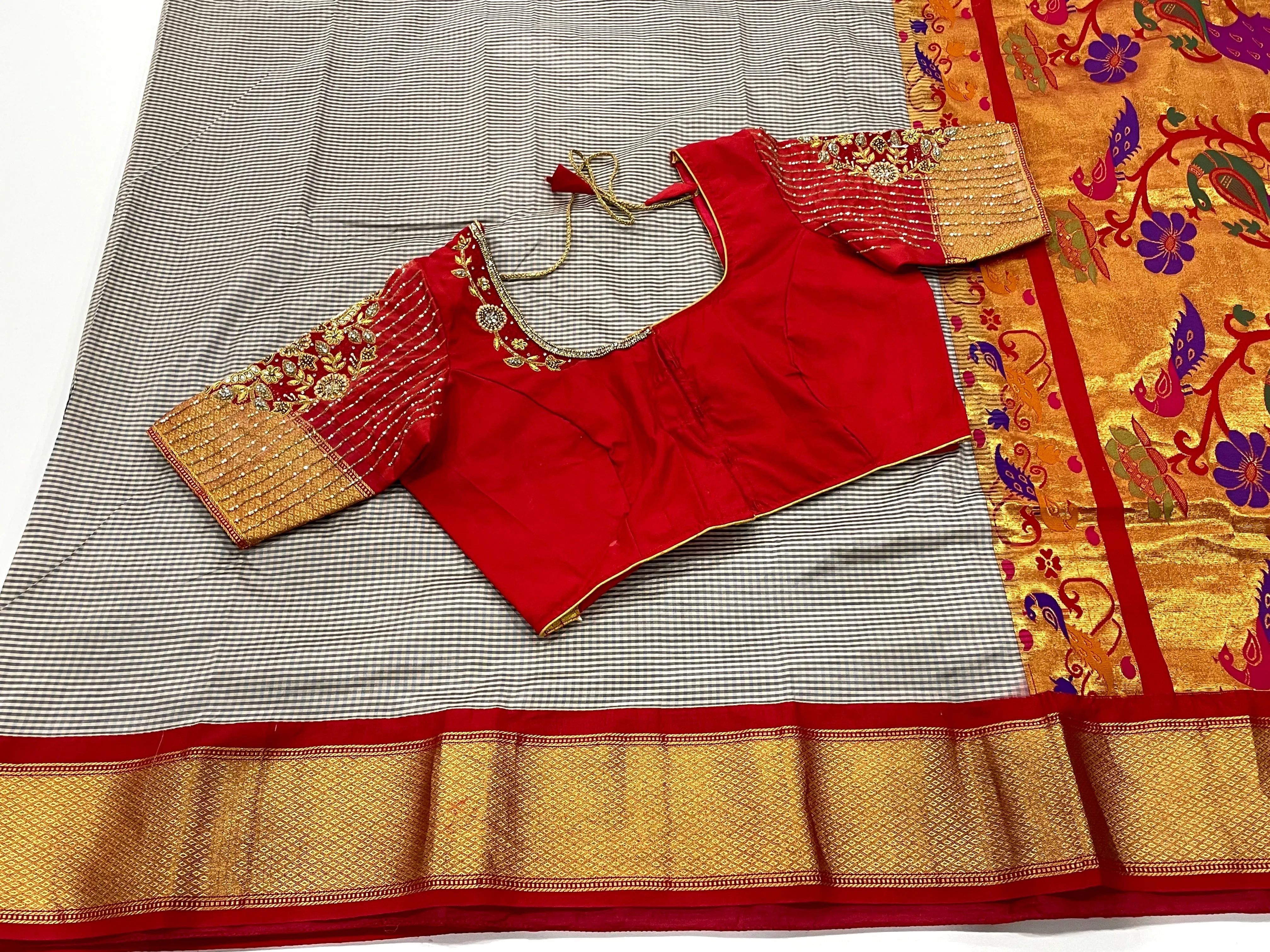 Pure Narayanpet Pattu Saree