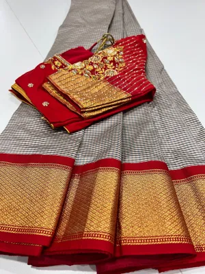 Pure Narayanpet Pattu Saree