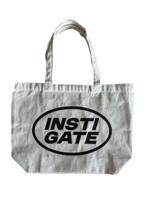 "INSTIGATE" TOTE BAG