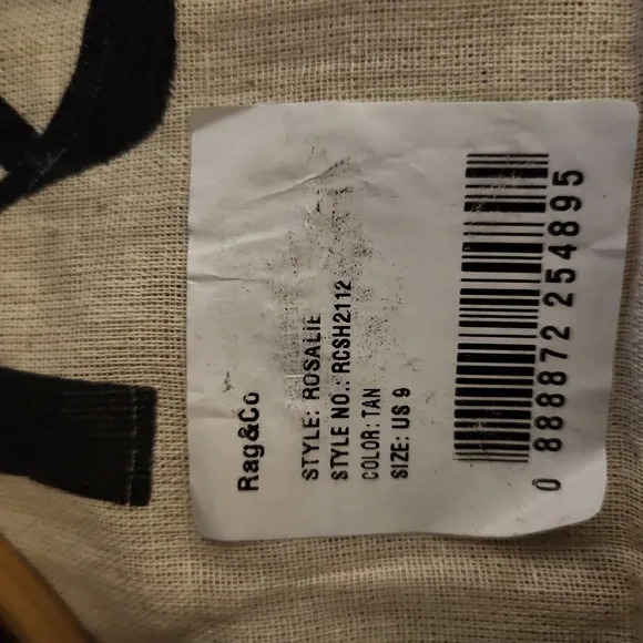 RAG &amp; CO Rosalie Size 9