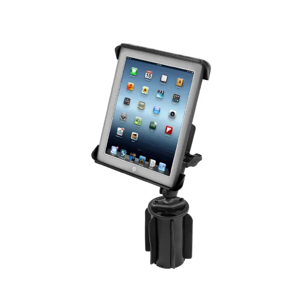 RAM® Tab-Tite Holder with RAM-A-CAN II Cup Holder Mount for iPad 1-4 (RAP-299-3-C-TAB3U)