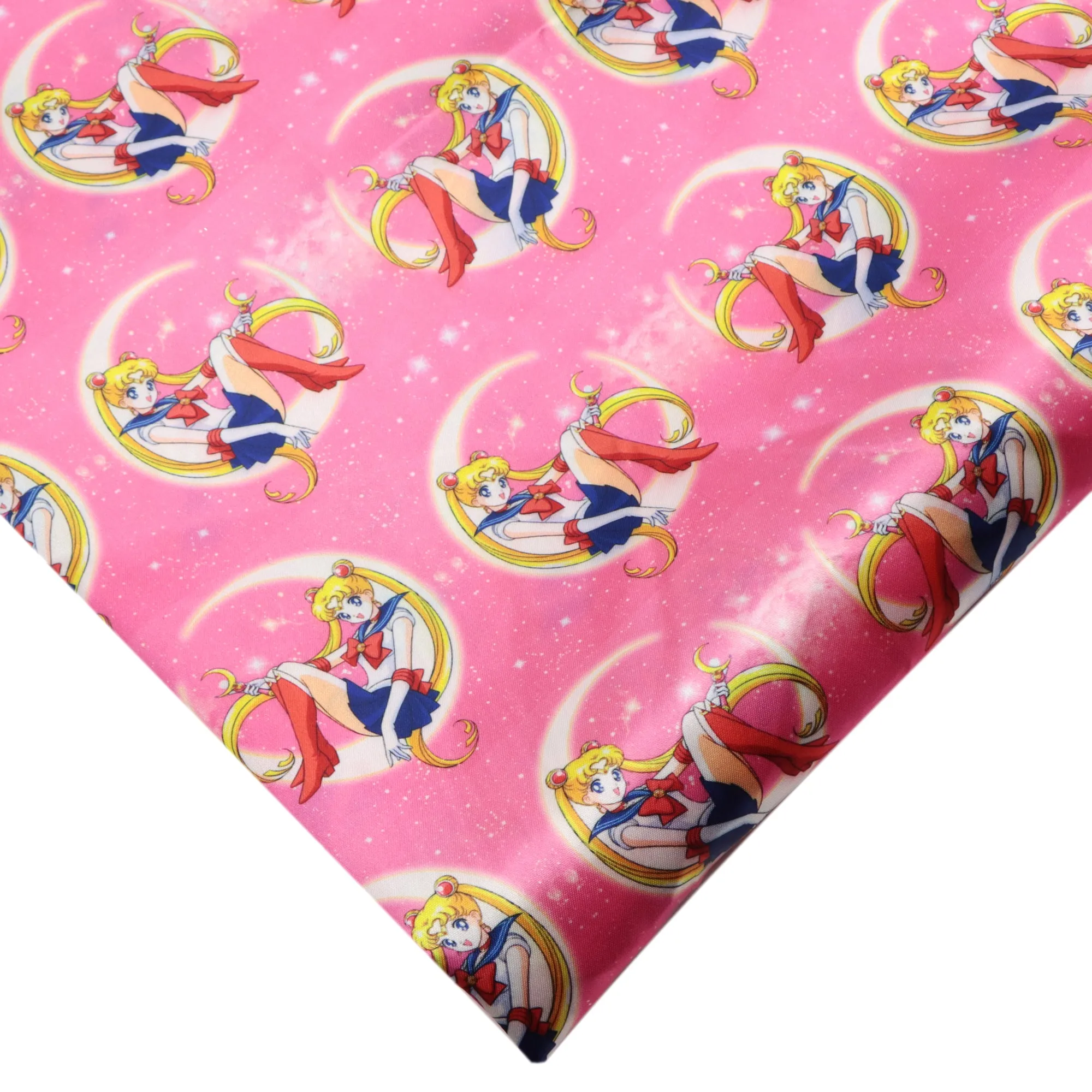 red series printed fabric