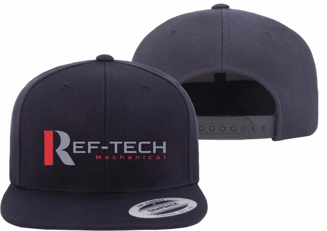 Ref-Tech Mechanical Classics Snapback No Back Logo