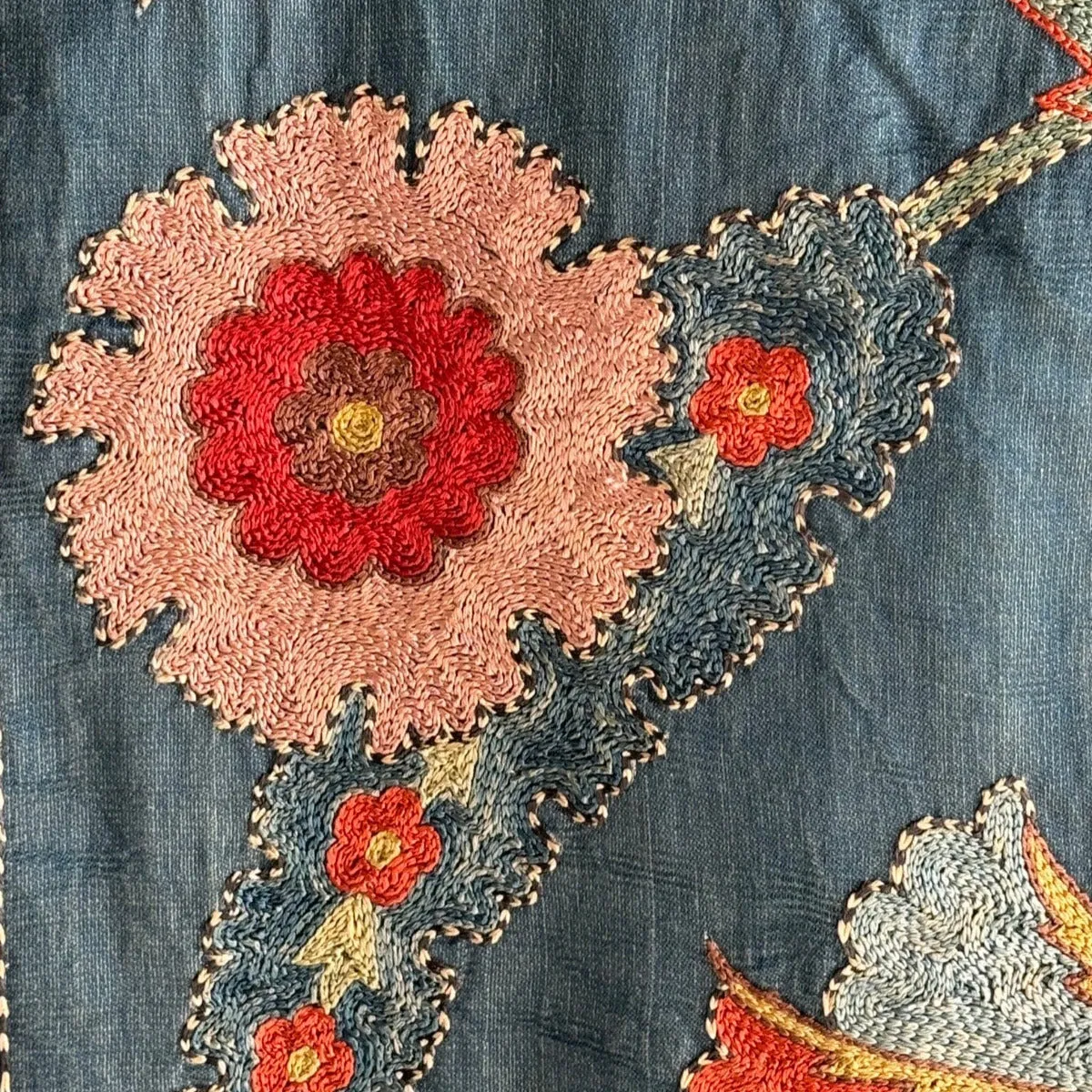 RESERVED: Hand Stitched Suzani (CSSU011124 | 65 x 82")