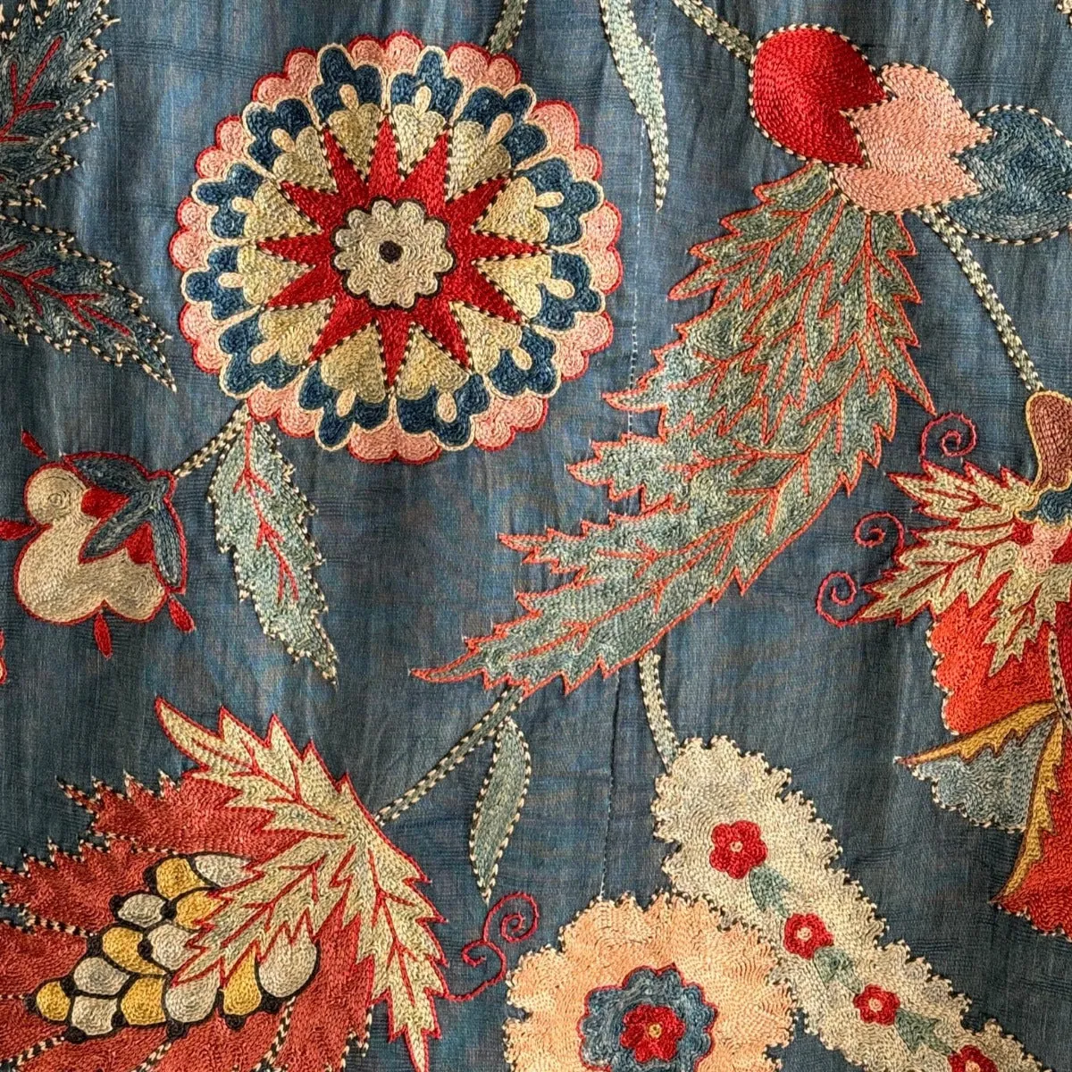 RESERVED: Hand Stitched Suzani (CSSU011124 | 65 x 82")