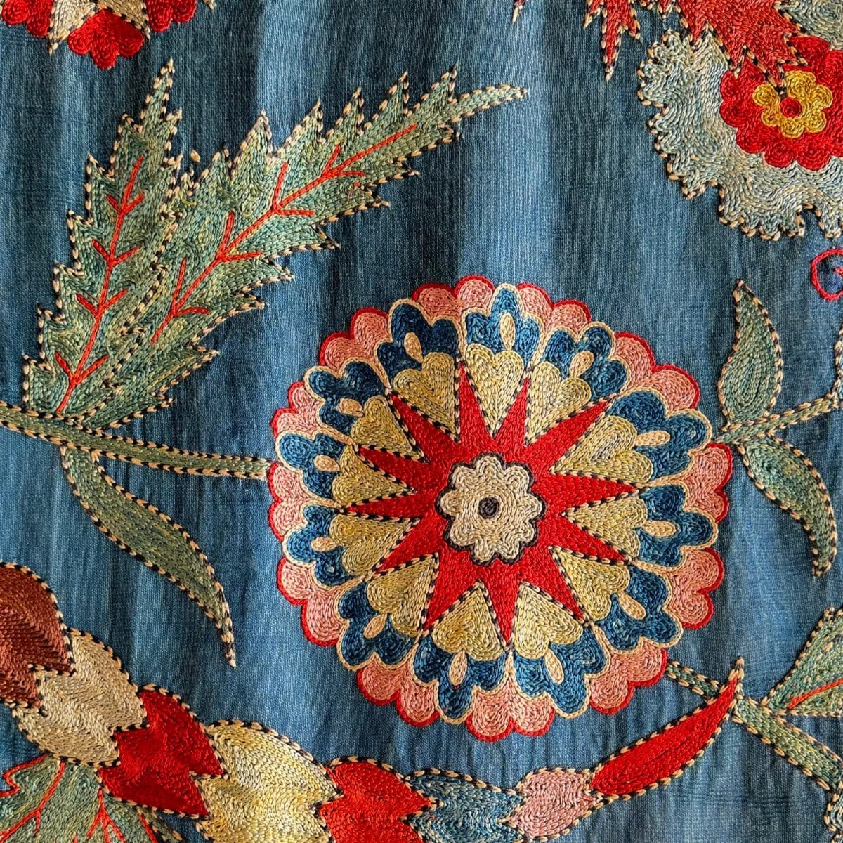 RESERVED: Hand Stitched Suzani (CSSU011124 | 65 x 82")