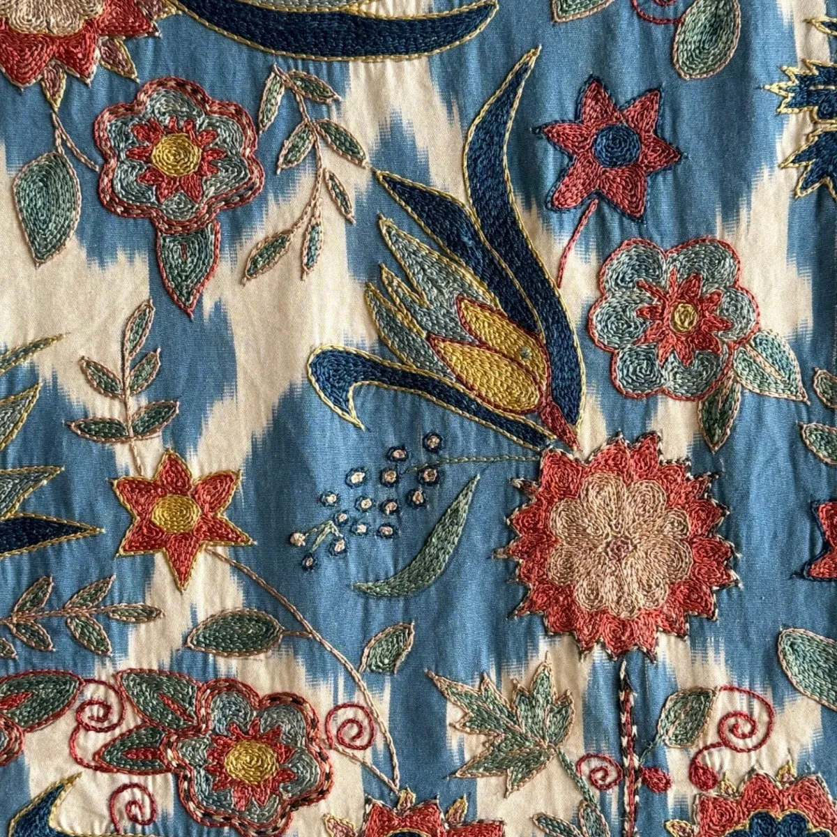 RESERVED: Hand Stitched Suzani (CSSU013424 | 80 x 115")