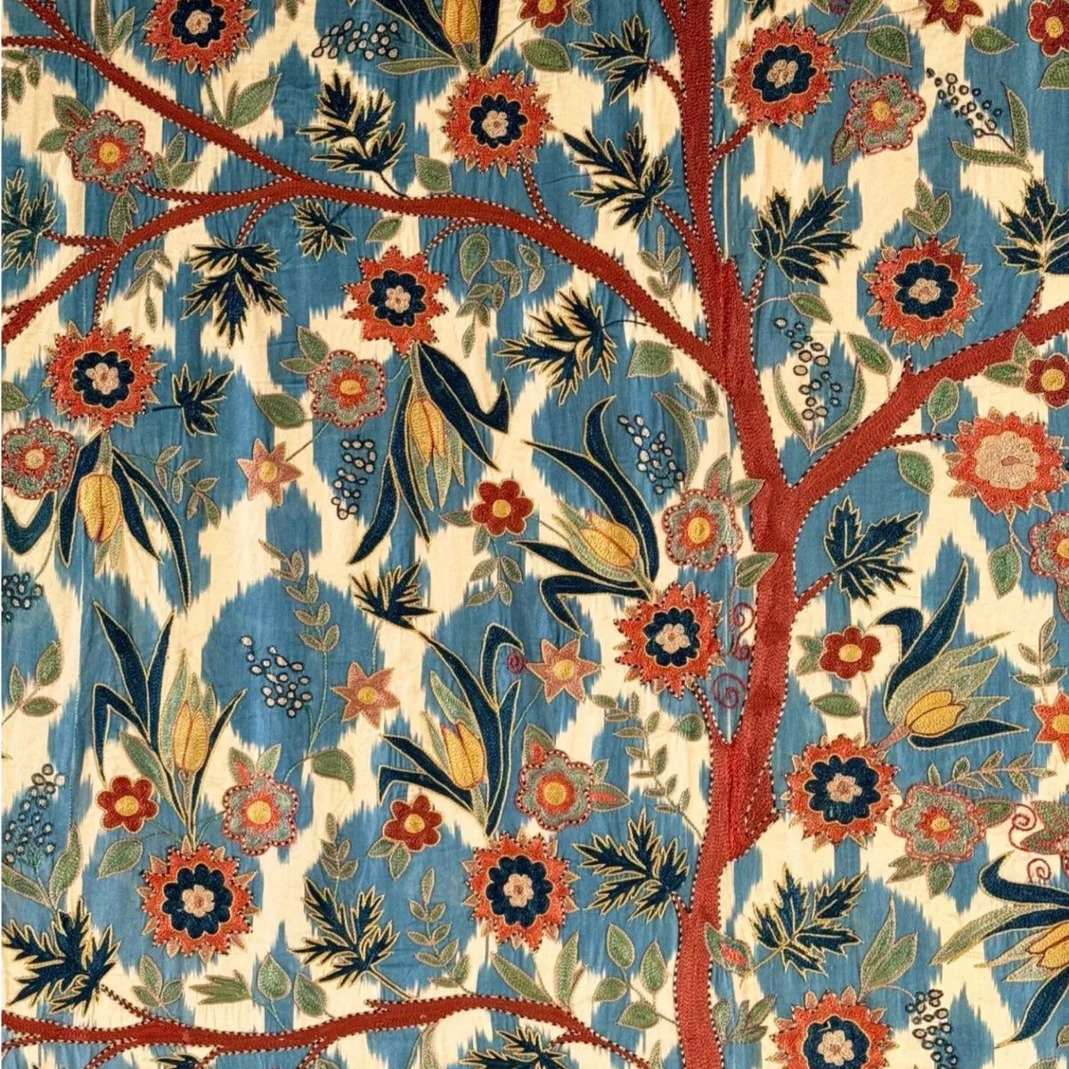 RESERVED: Hand Stitched Suzani (CSSU013424 | 80 x 115")
