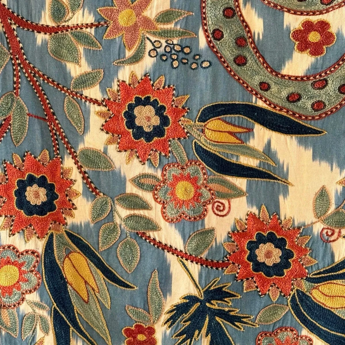 RESERVED: Hand Stitched Suzani (CSSU013424 | 80 x 115")