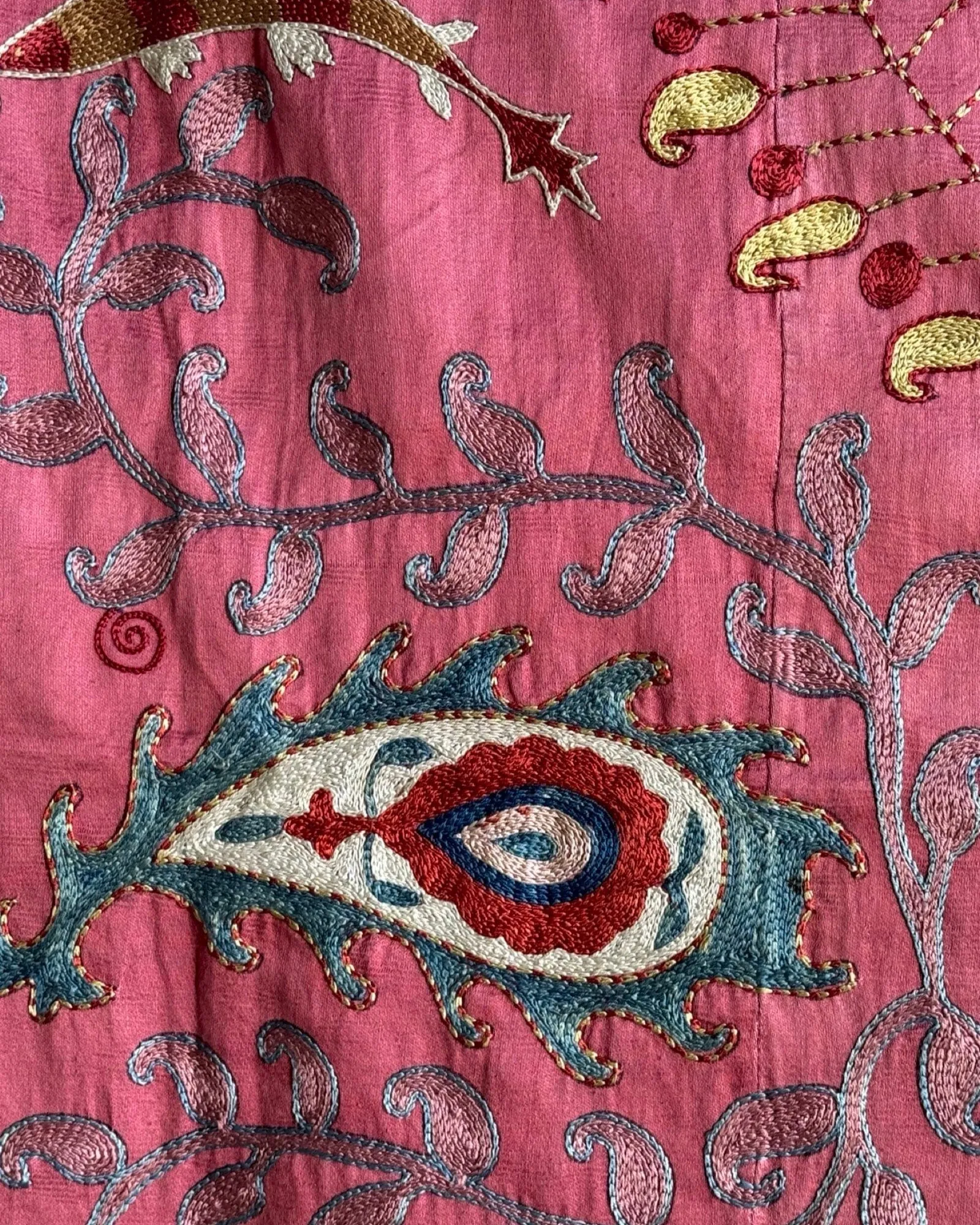 RESERVED: Hand Stitched Suzani (CSSU082924 | 63 x 82")
