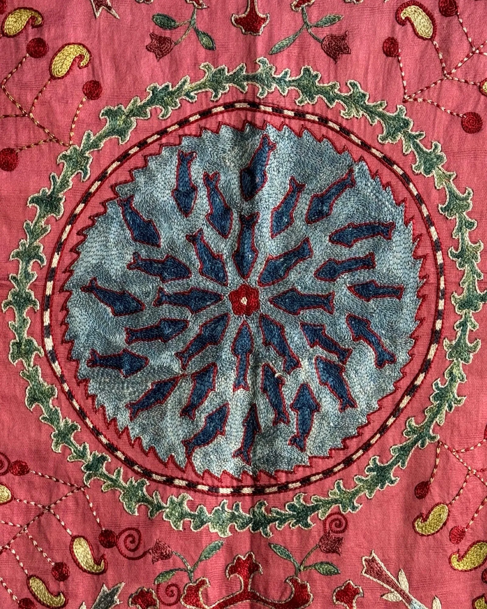 RESERVED: Hand Stitched Suzani (CSSU082924 | 63 x 82")