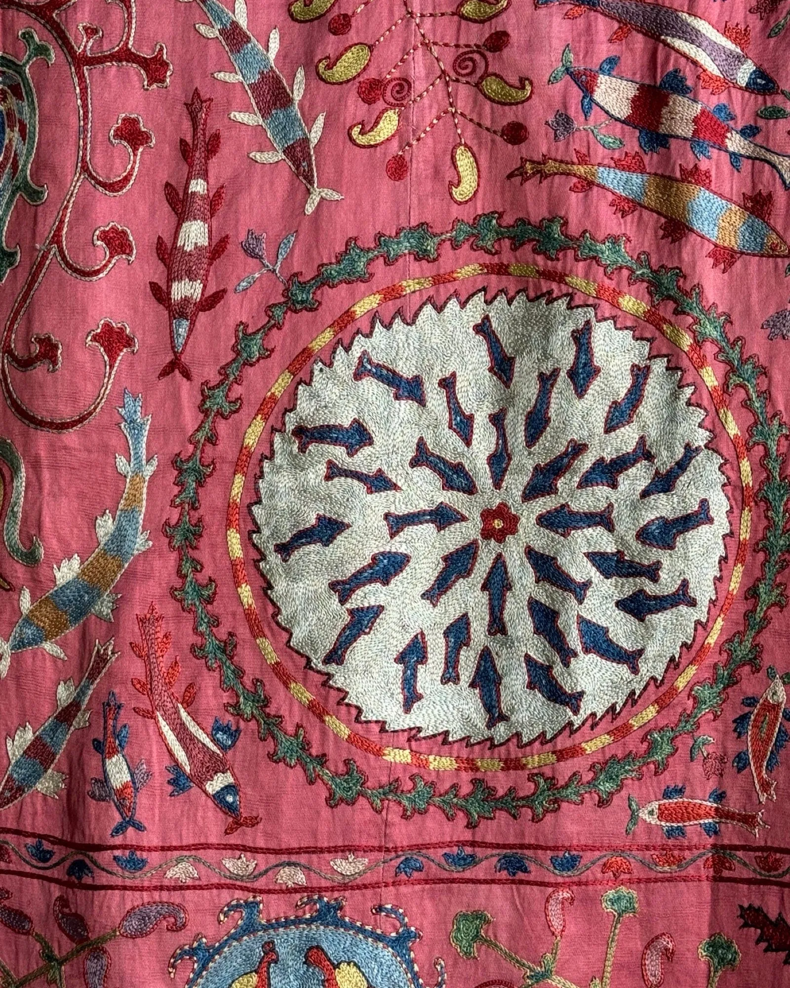RESERVED: Hand Stitched Suzani (CSSU082924 | 63 x 82")