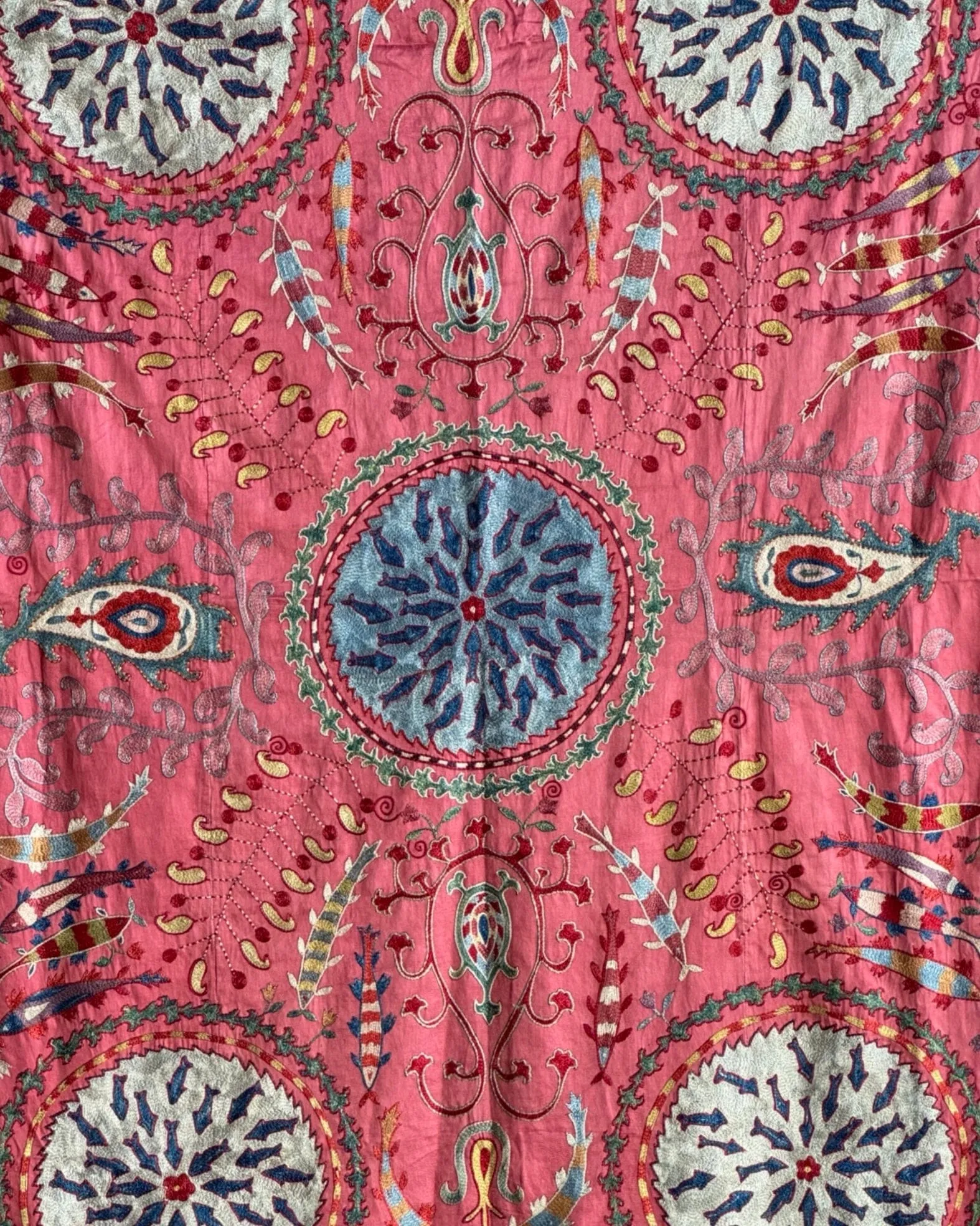 RESERVED: Hand Stitched Suzani (CSSU082924 | 63 x 82")
