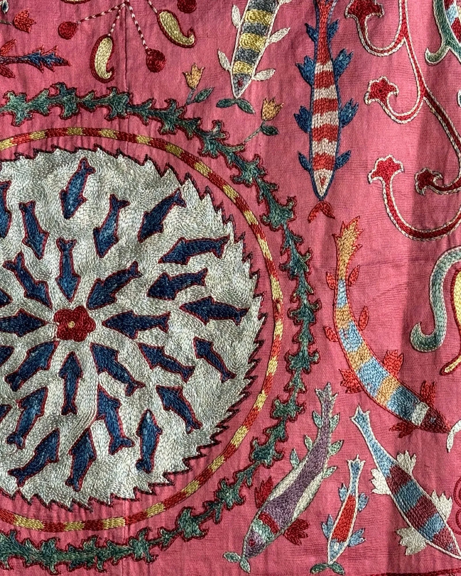 RESERVED: Hand Stitched Suzani (CSSU082924 | 63 x 82")