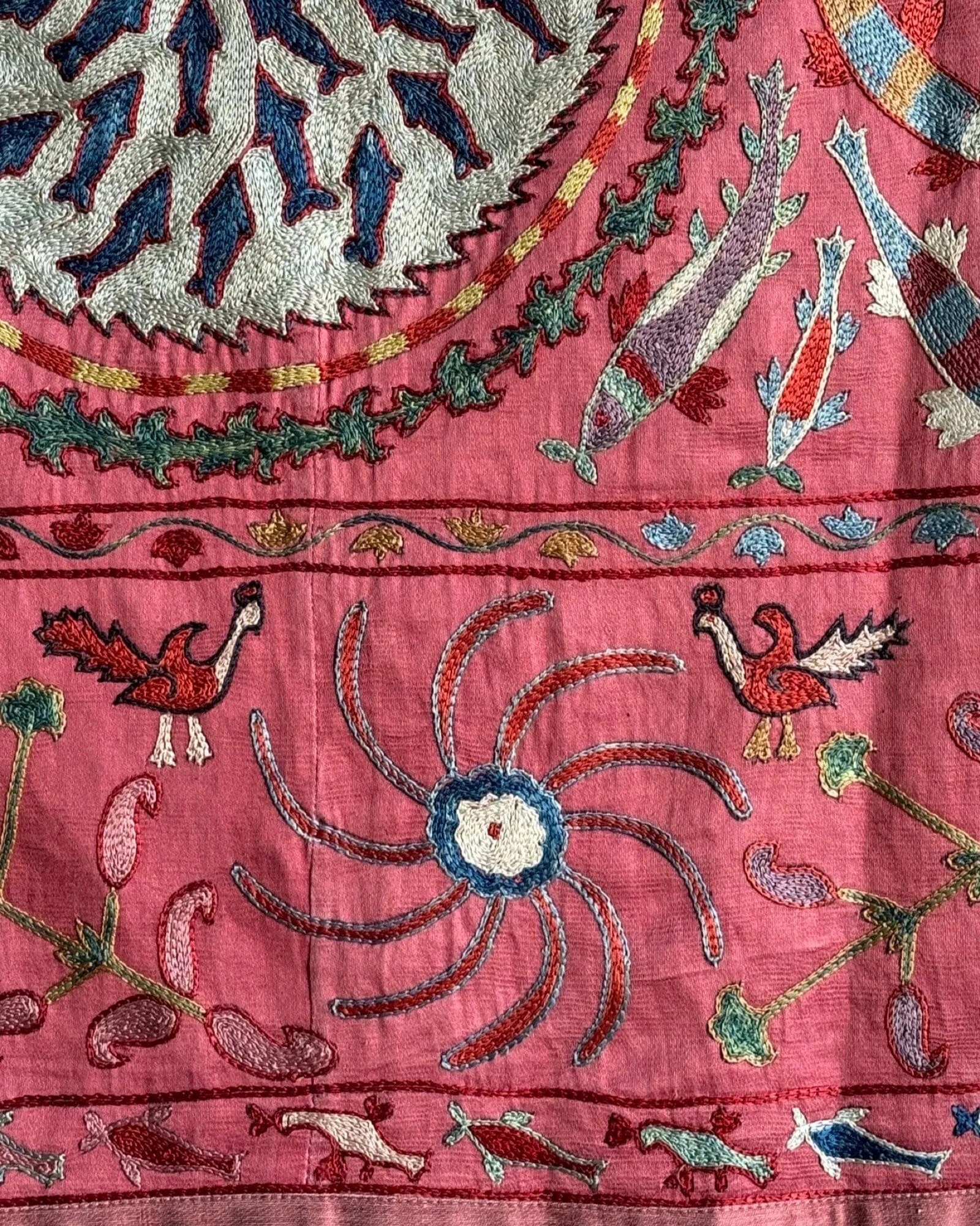 RESERVED: Hand Stitched Suzani (CSSU082924 | 63 x 82")
