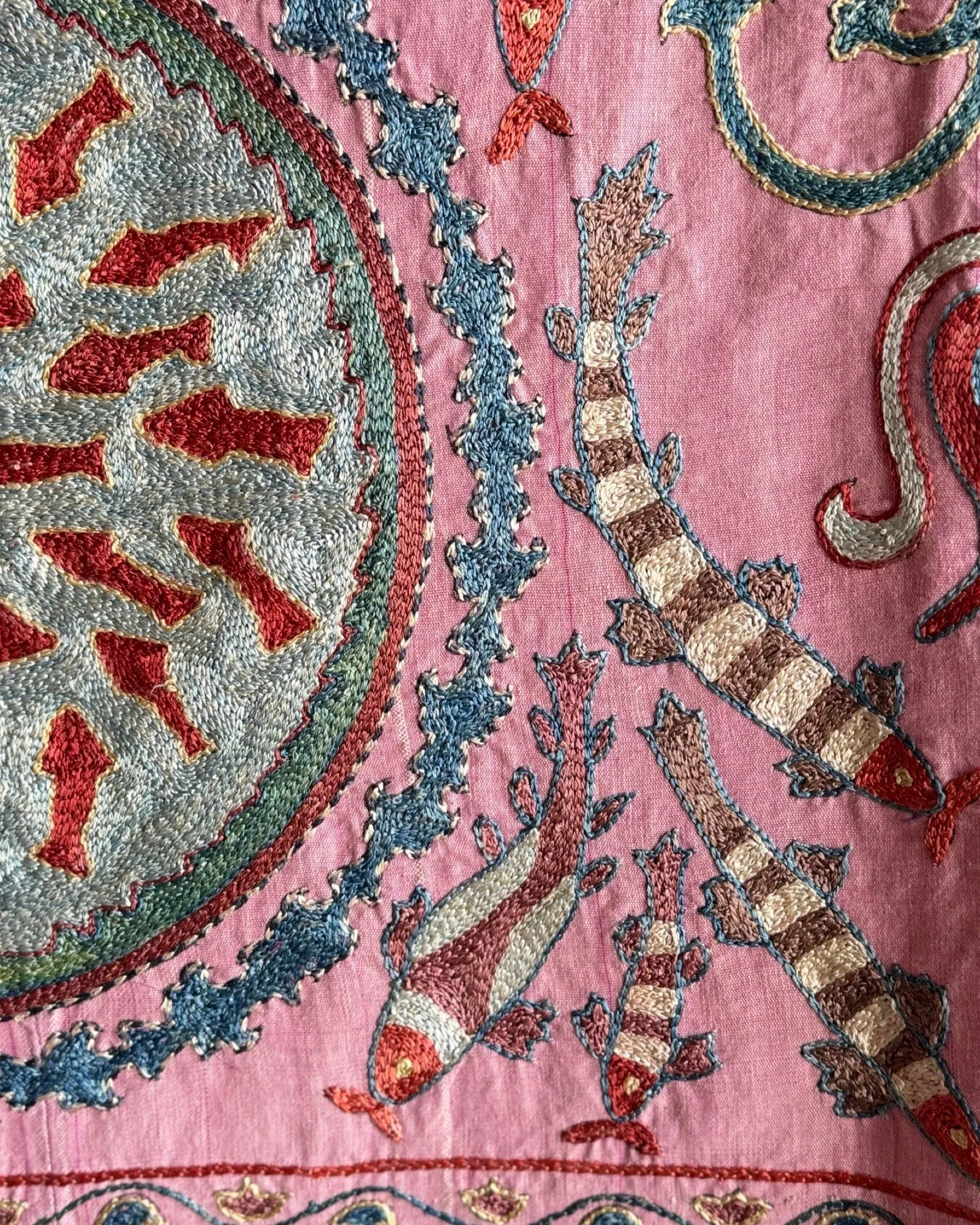 RESERVED: Hand Stitched Suzani (CSSU083724 | 61 x 78")