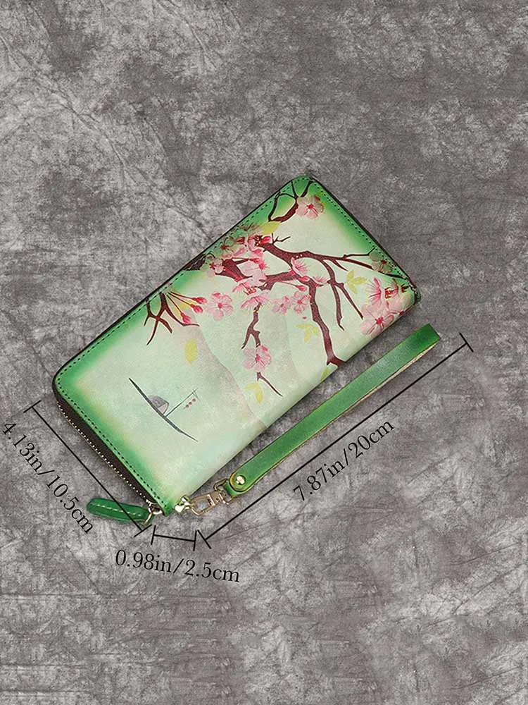 Retro Hand-painting Handmade Wallet