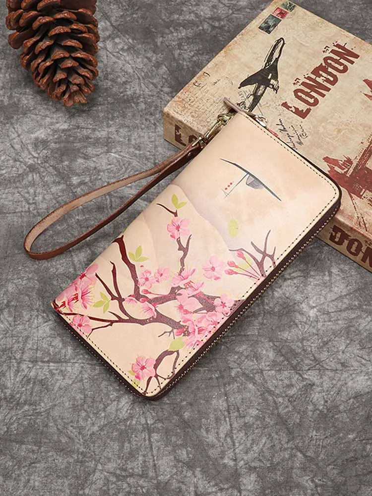 Retro Hand-painting Handmade Wallet
