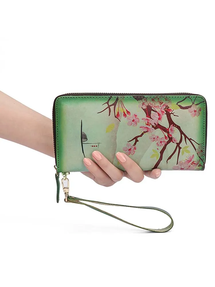 Retro Hand-painting Handmade Wallet