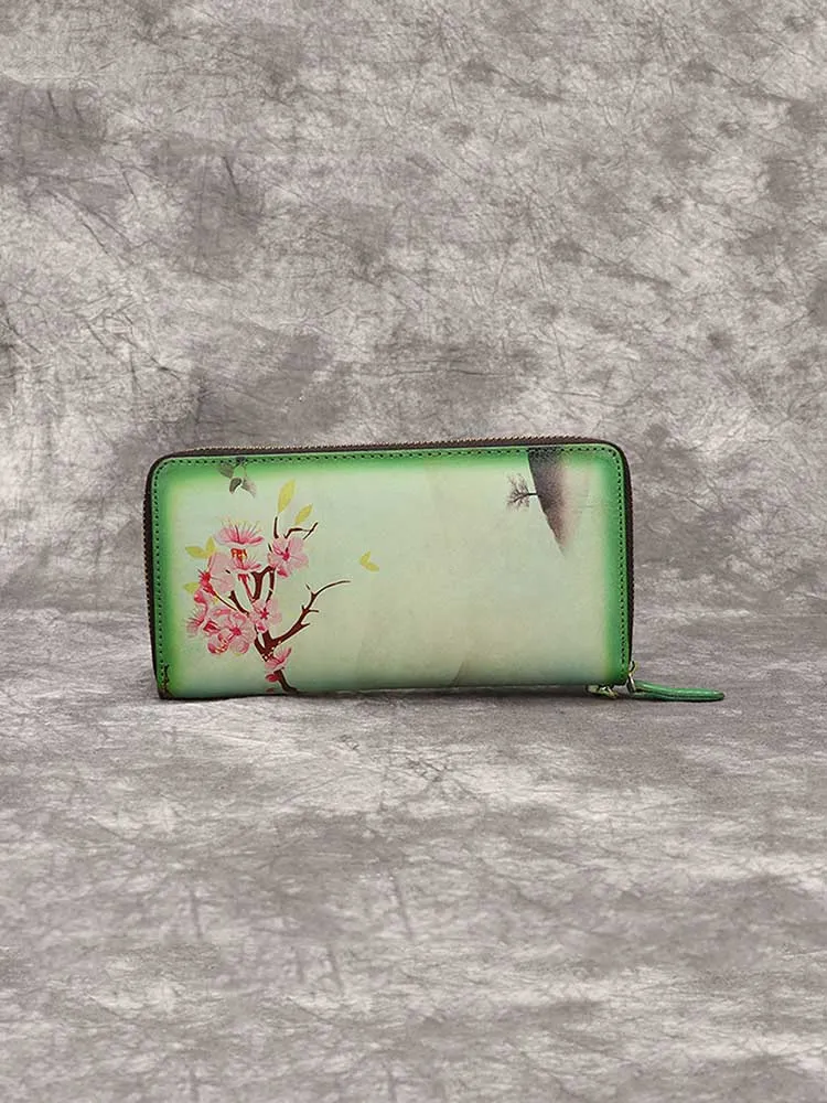 Retro Hand-painting Handmade Wallet