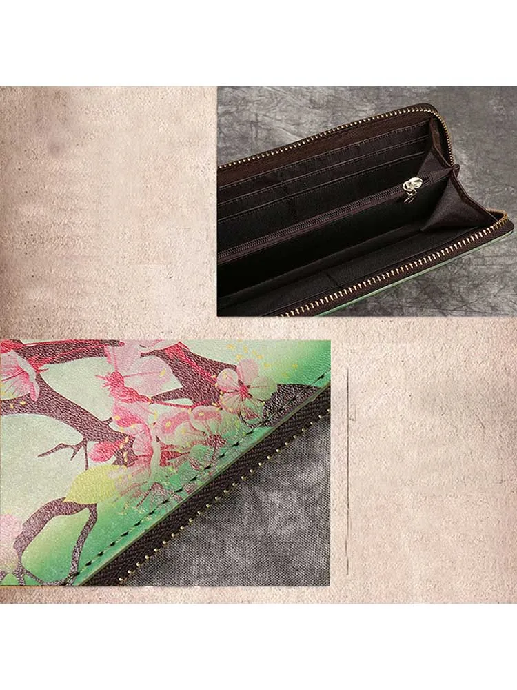Retro Hand-painting Handmade Wallet