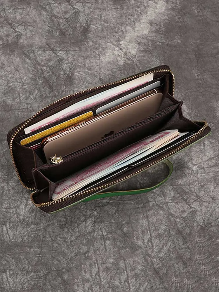 Retro Hand-painting Handmade Wallet