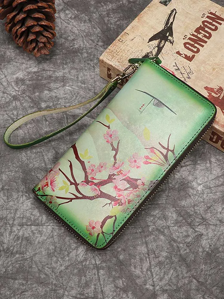 Retro Hand-painting Handmade Wallet