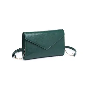 Riva Envelope Clutch - Hunter Green