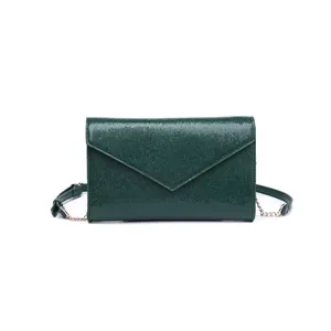 Riva Envelope Clutch - Hunter Green