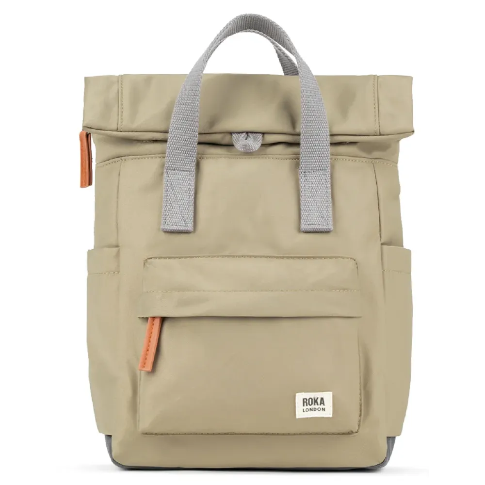 Roka Canfield B Taupe Recycled Nylon Bag