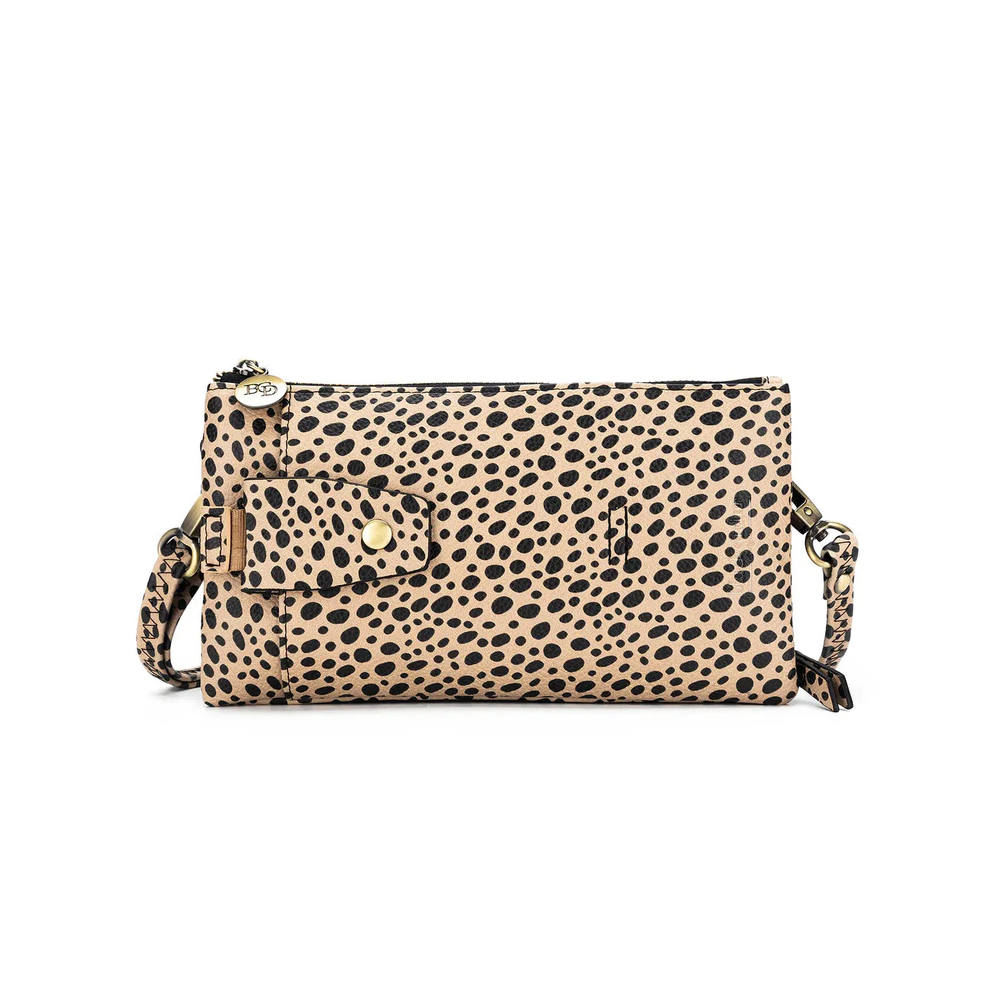 Roxie Pebbled Crossbody Wallet