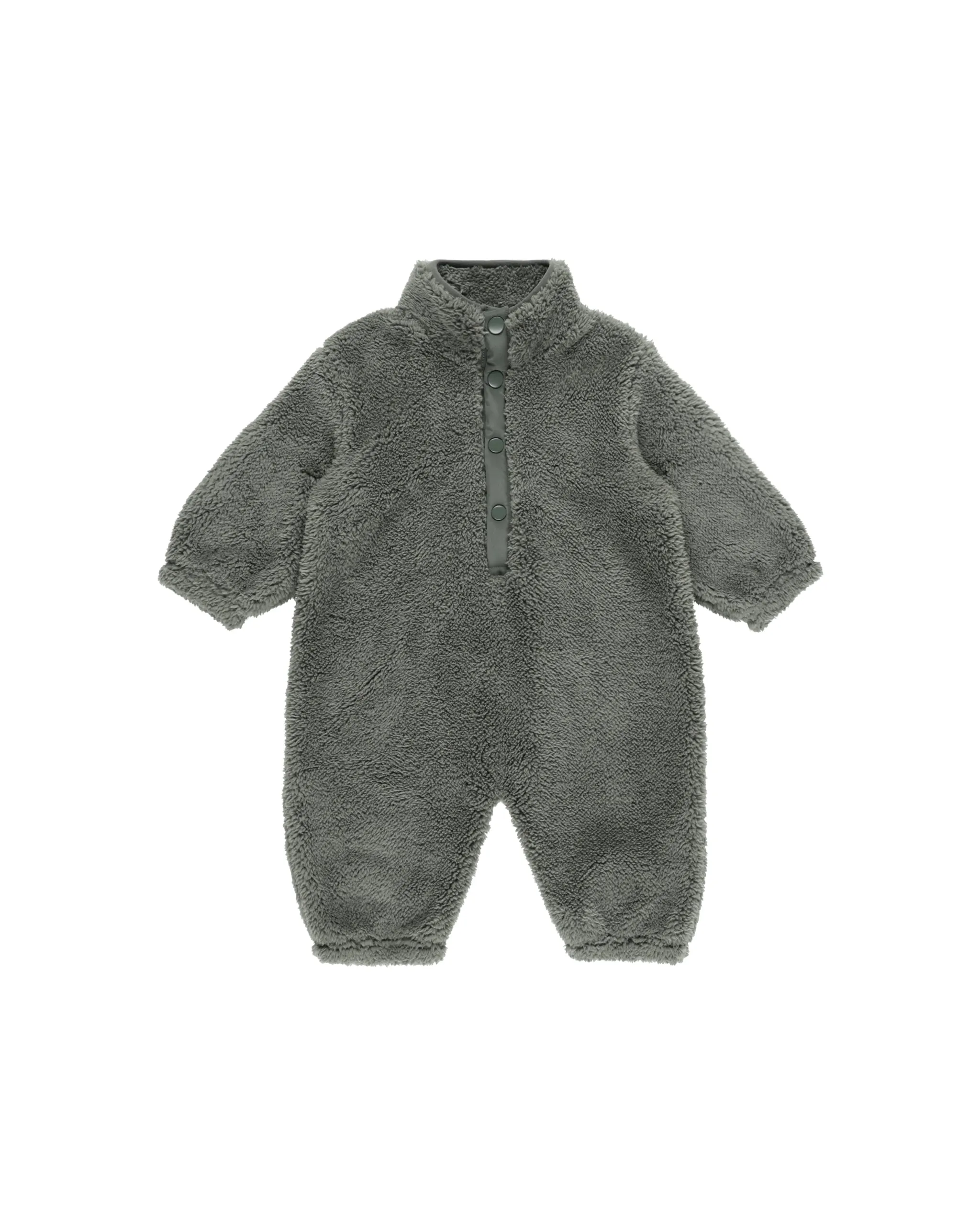 RYLEE   CRU Fuzzy Winter Jumpsuit || Forest