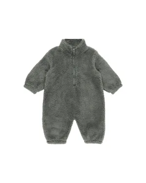 RYLEE   CRU Fuzzy Winter Jumpsuit || Forest
