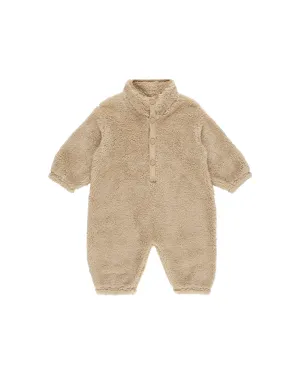RYLEE   CRU Fuzzy Winter Jumpsuit || Gold