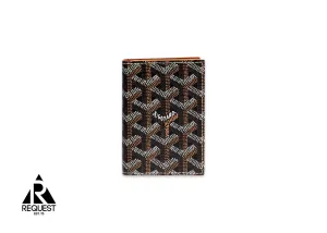 Saint Marc Card Wallet "Black & Tan"