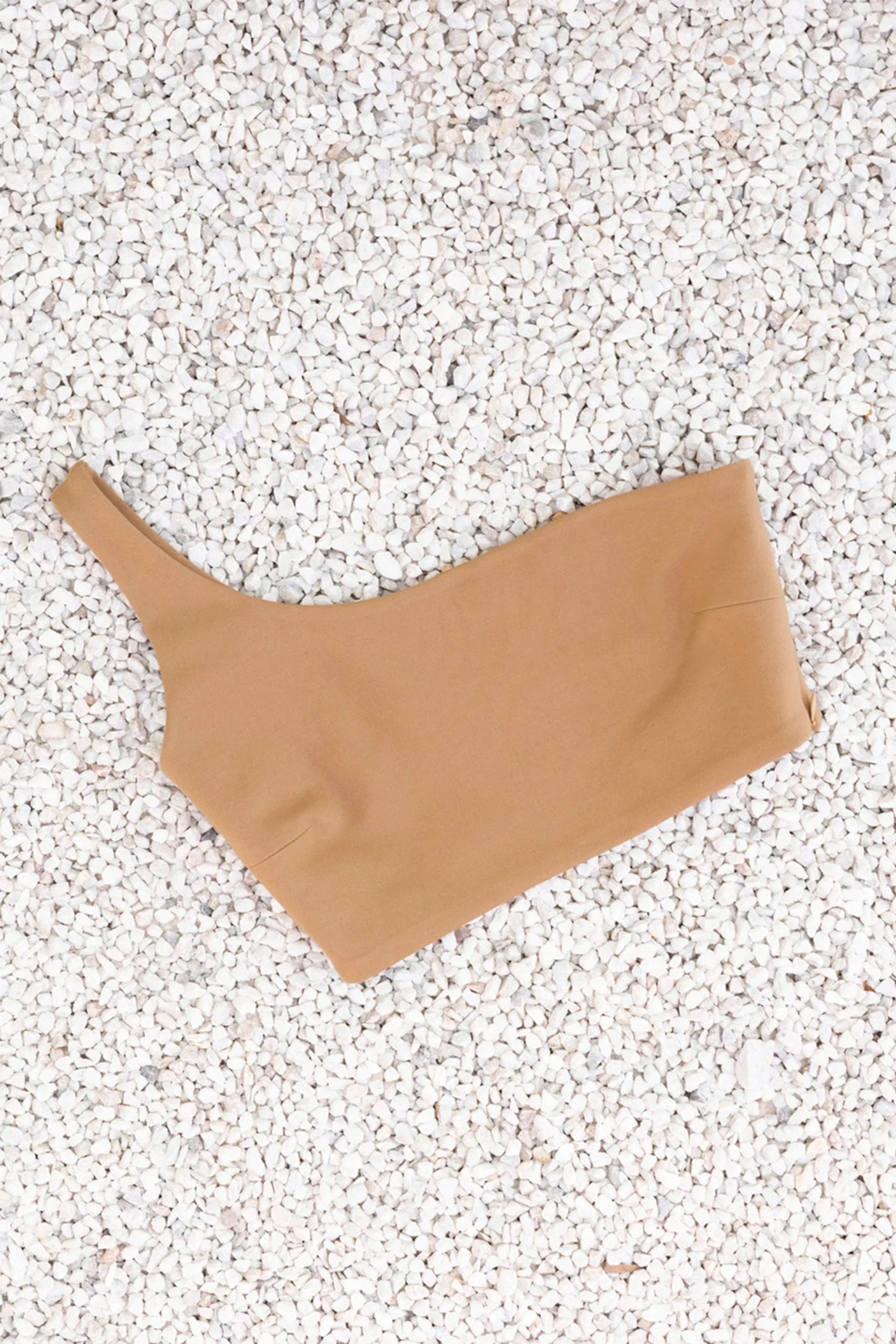 Sand Skin One Shoulder (Deep Sand)