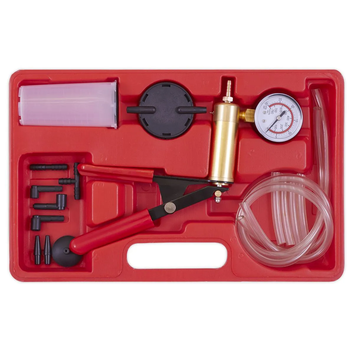 Sealey Vacuum Tester and Brake Bleeding Kit