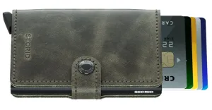 Secrid Mini Wallet Vintage Olive & Black