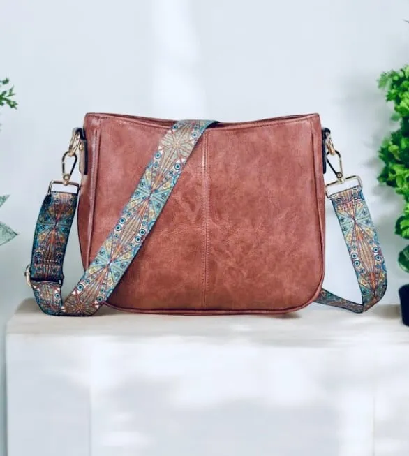 SHYANNA HANDBAG  in Mahogany