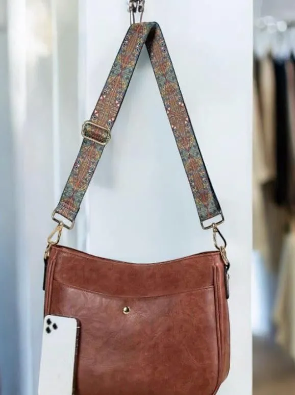 SHYANNA HANDBAG  in Mahogany