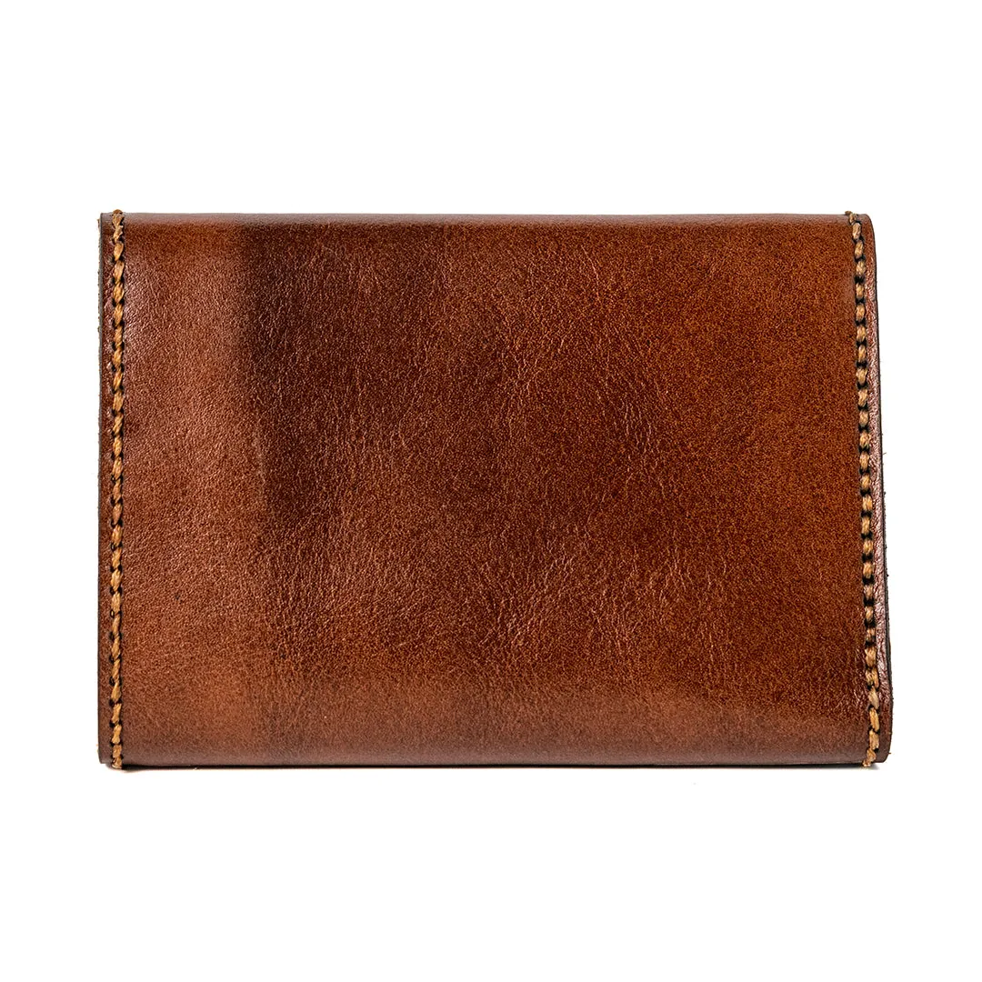 Side Folded Full Grain Wallet